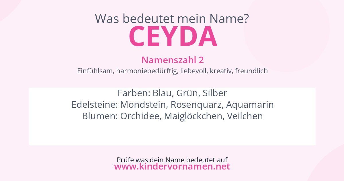 Was bedeutet der Name Ceyda?