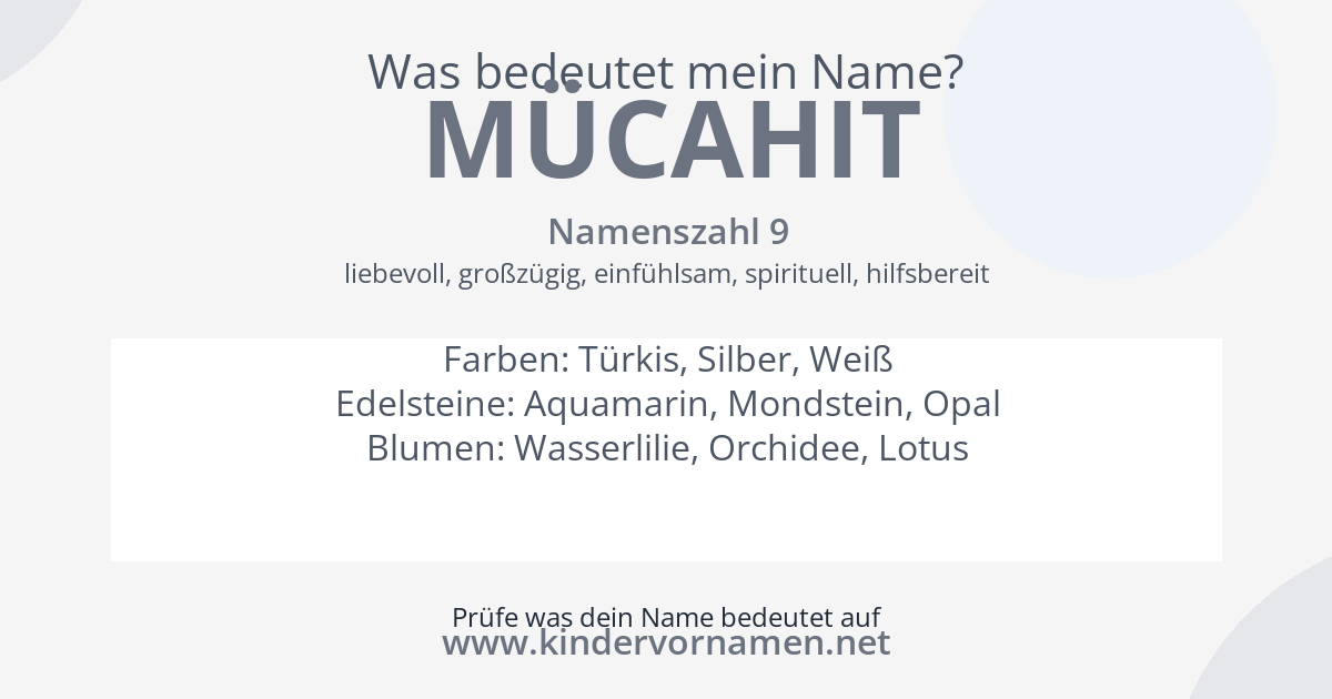Was bedeutet der Name Mücahit?