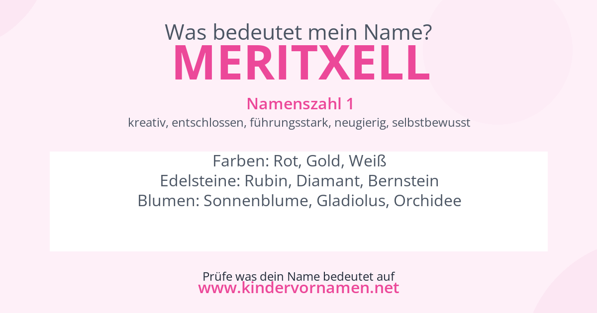 Was bedeutet der Name Meritxell?
