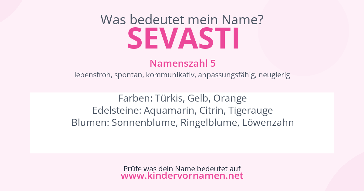 Was bedeutet der Name Sevasti?
