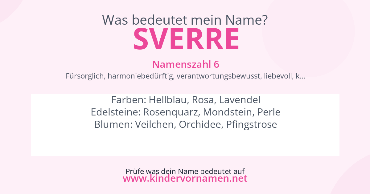Was bedeutet der Name Sverre?