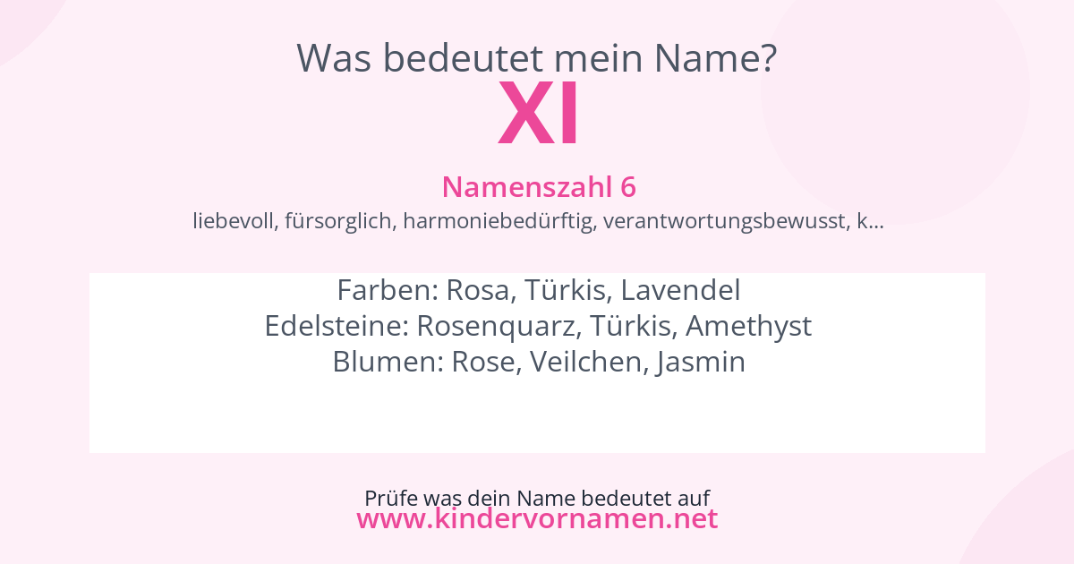 Was bedeutet der Name Xi?